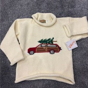 Claver Christmas sweater 5T NWT